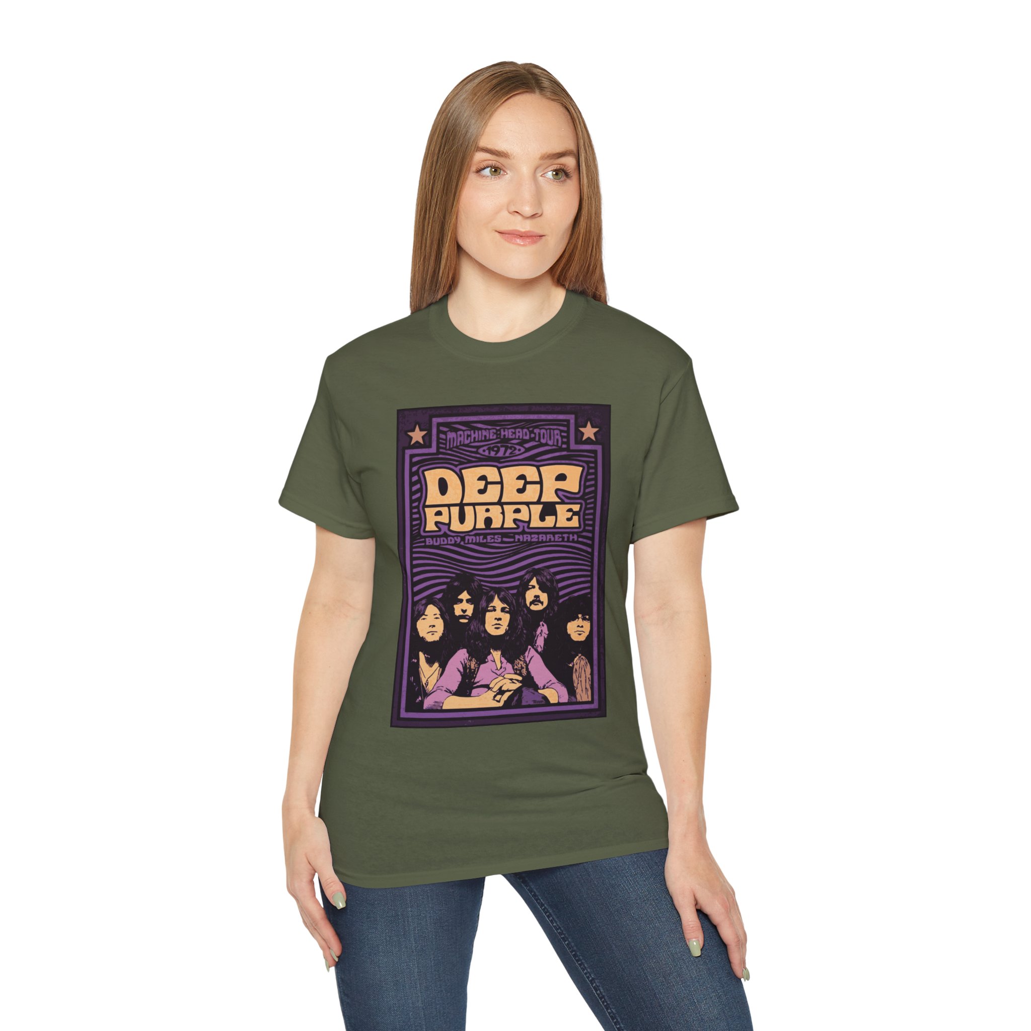 Deep Purple T-Shirt - Unisex Vintage Rock Band Tee - Image 8