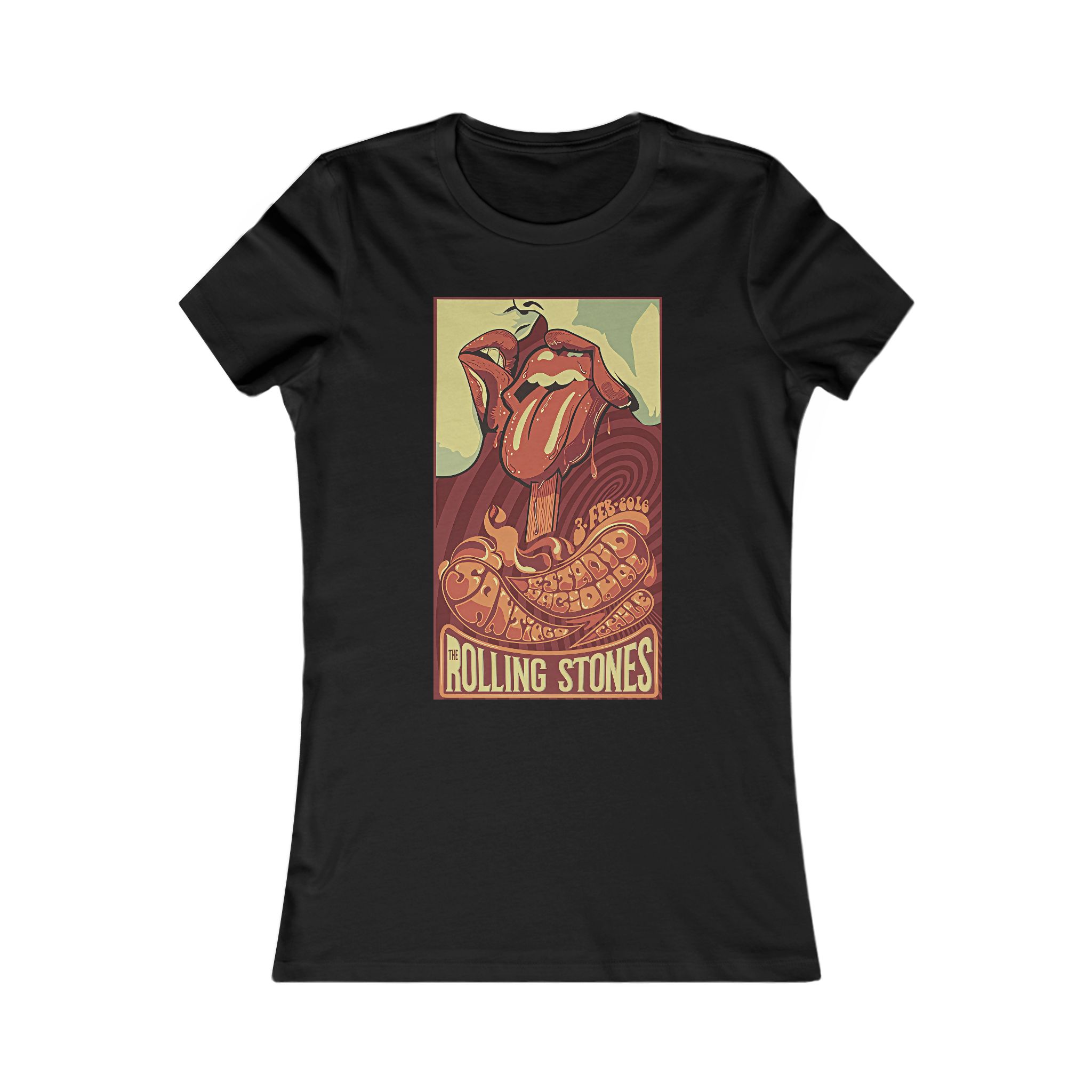 Vintage Rolling Stones Women's Favorite Tee - Image 4