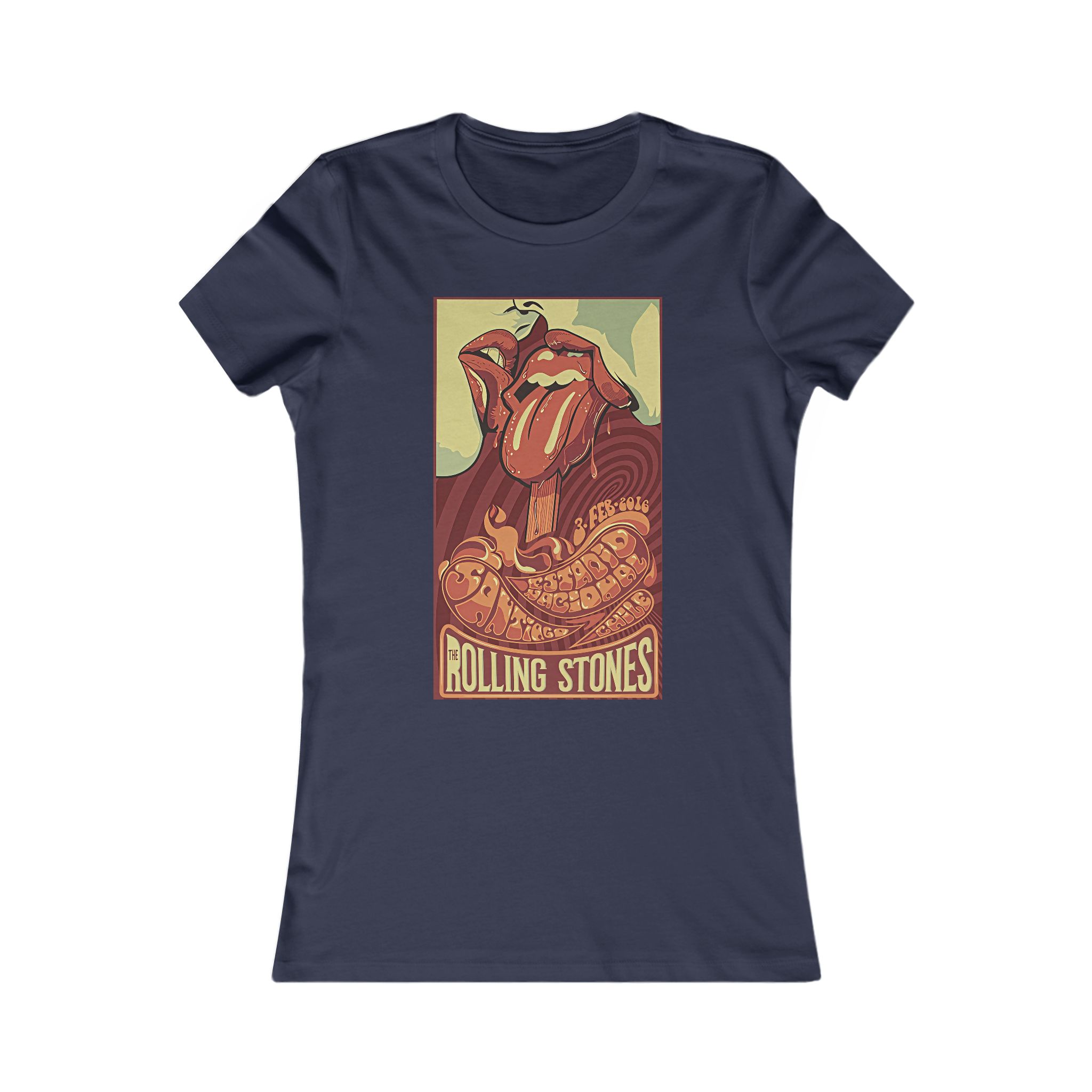 Vintage Rolling Stones Women's Favorite Tee - Image 7