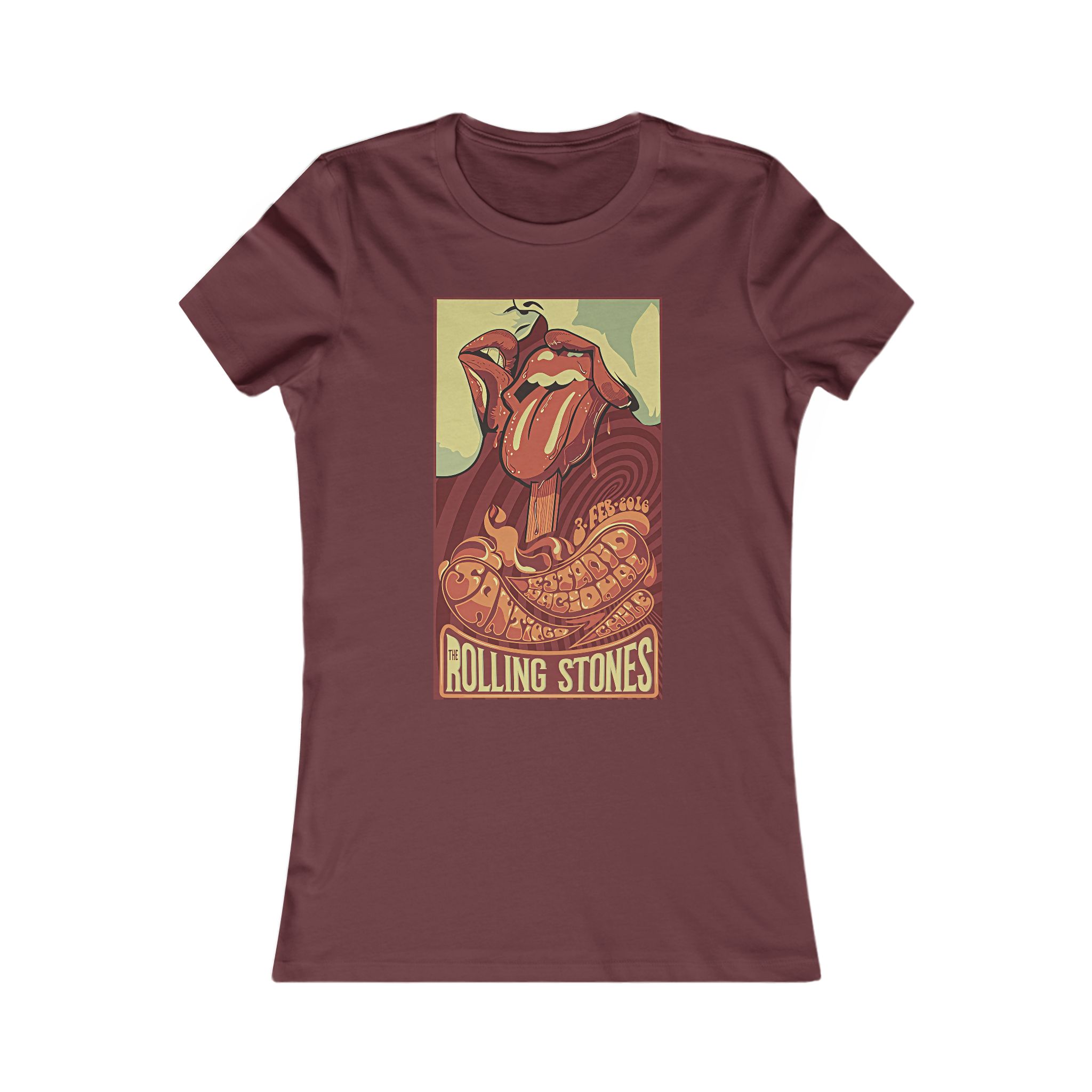 Vintage Rolling Stones Women's Favorite Tee - Image 9