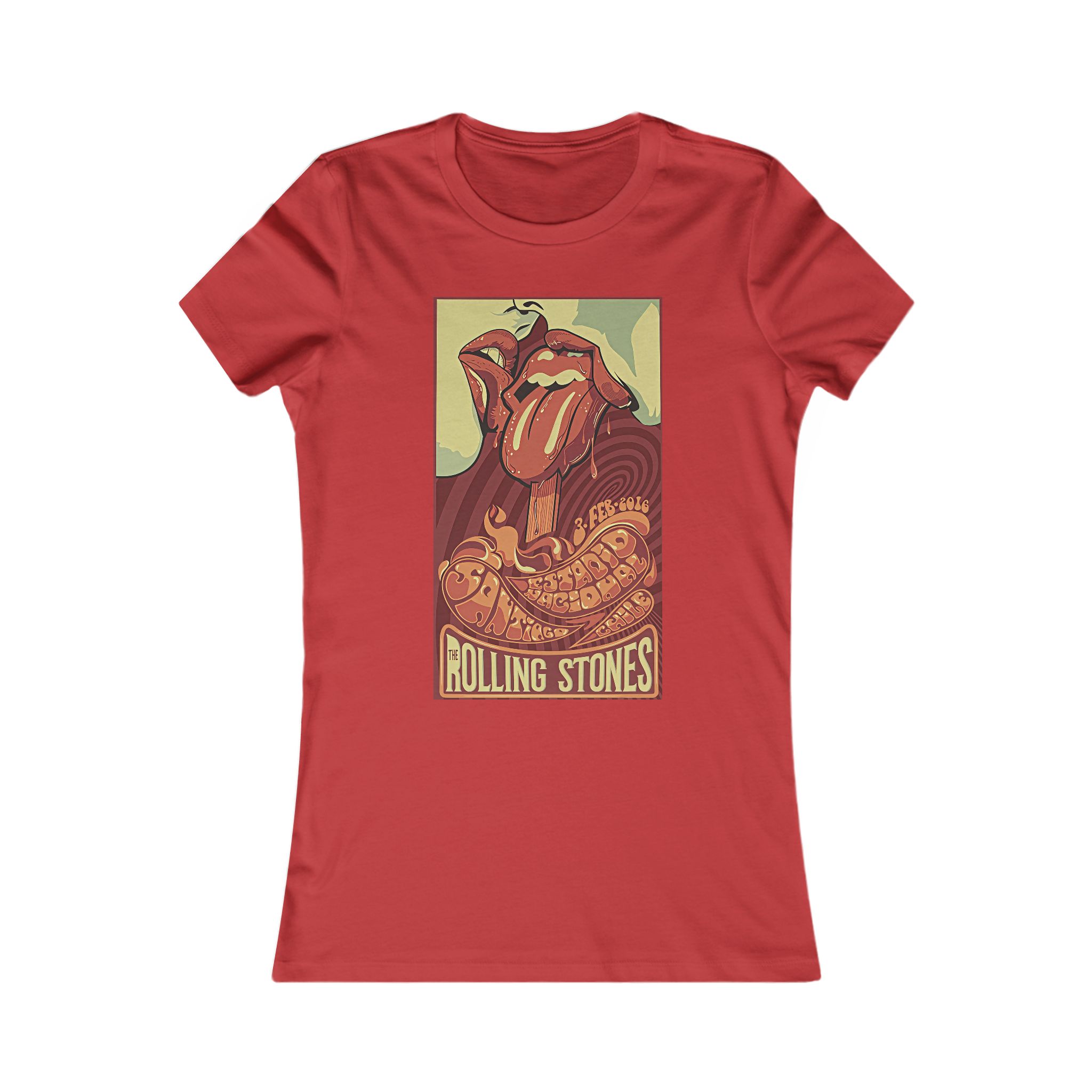 Vintage Rolling Stones Women's Favorite Tee - Image 10
