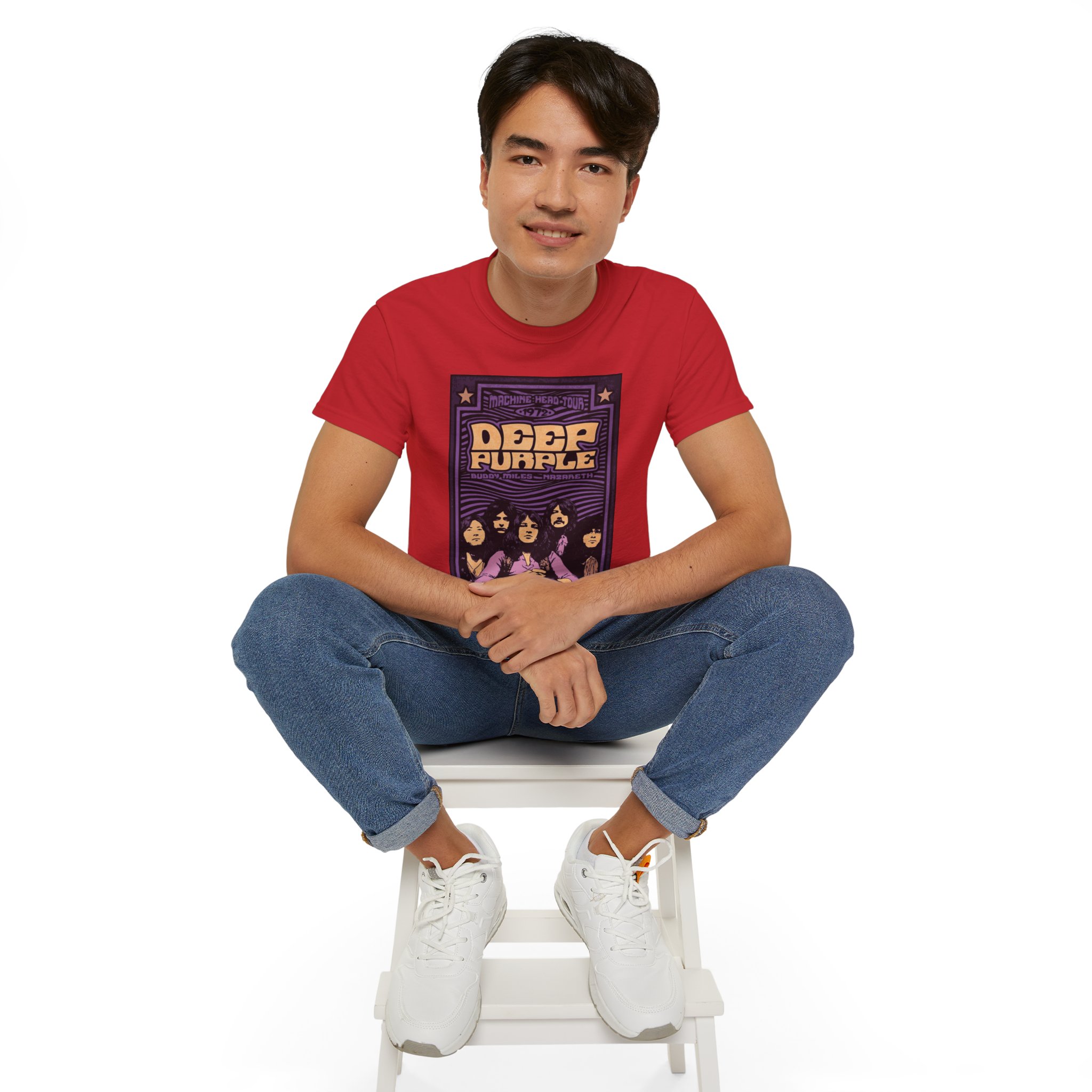 Deep Purple T-Shirt - Unisex Vintage Rock Band Tee - Image 18
