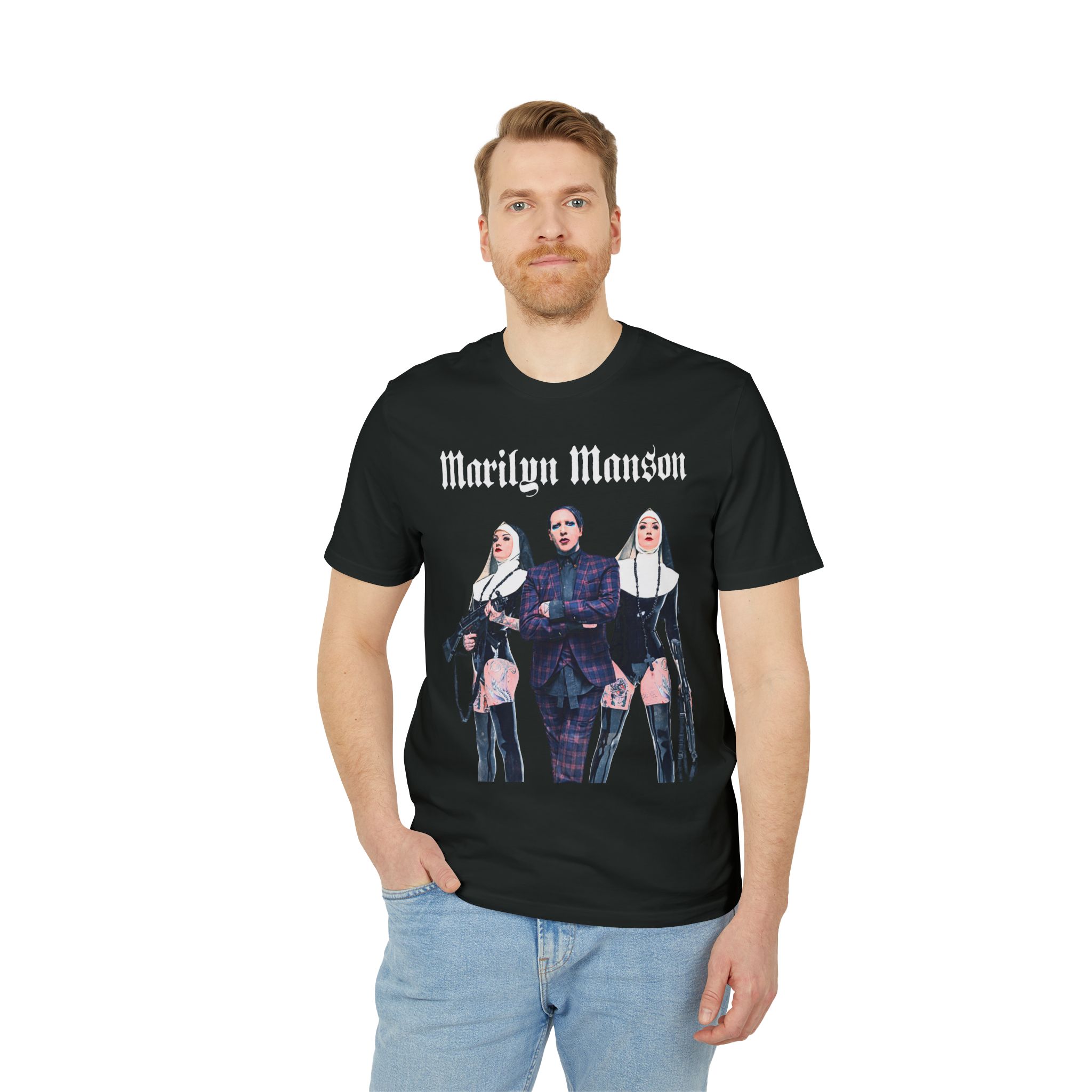 Marilyn Manson Unisex T-Shirt - Image 3